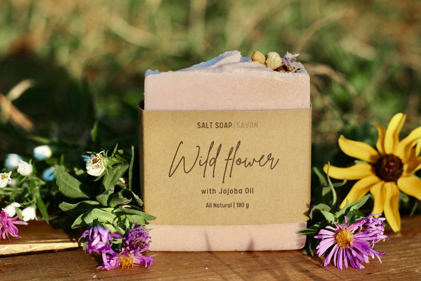 Wild Flower Salt Soap