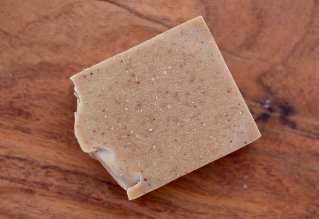 Banana Muffin All-Natural Handmade Soap No Label Front View
