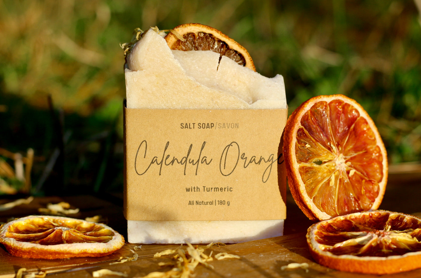 Calendula & Orange Salt Soap