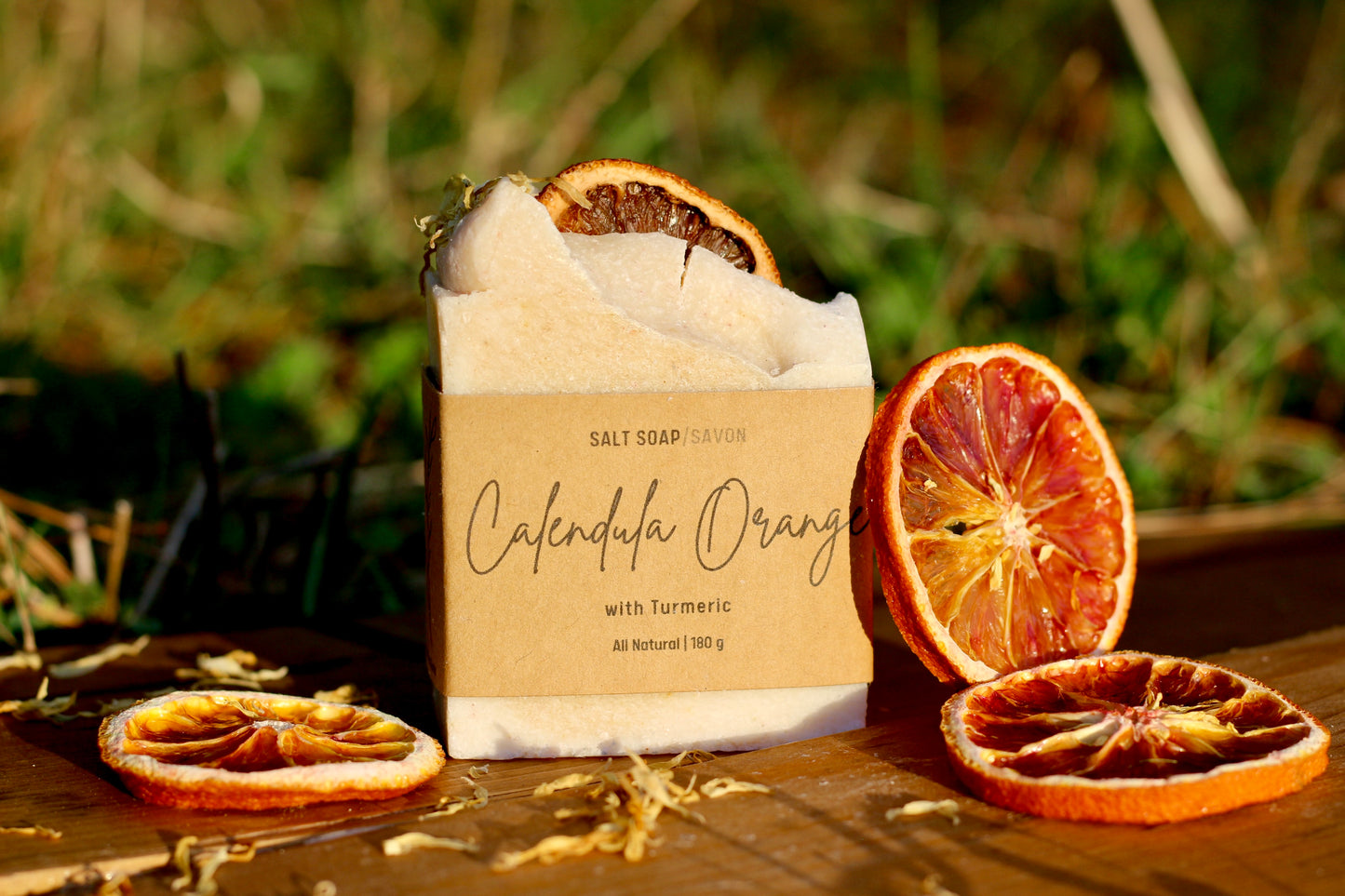 Calendula & Orange Salt Soap