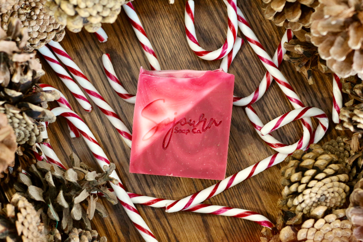 Candy Cane Soap