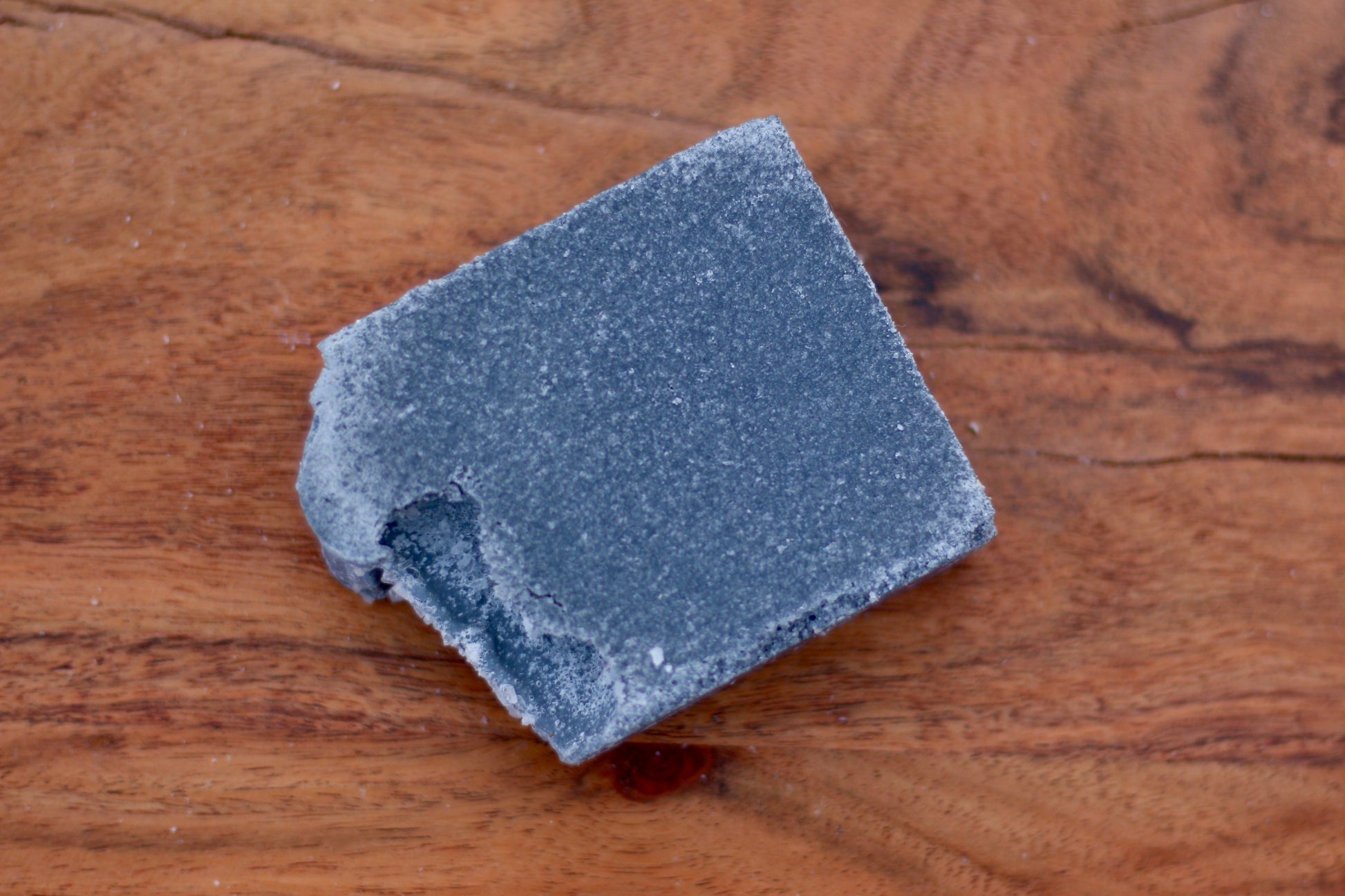 Twilight All-Natural Handmade Sea Salt Soap with Jojoba Oil and Activated Charcoal Front View No Label