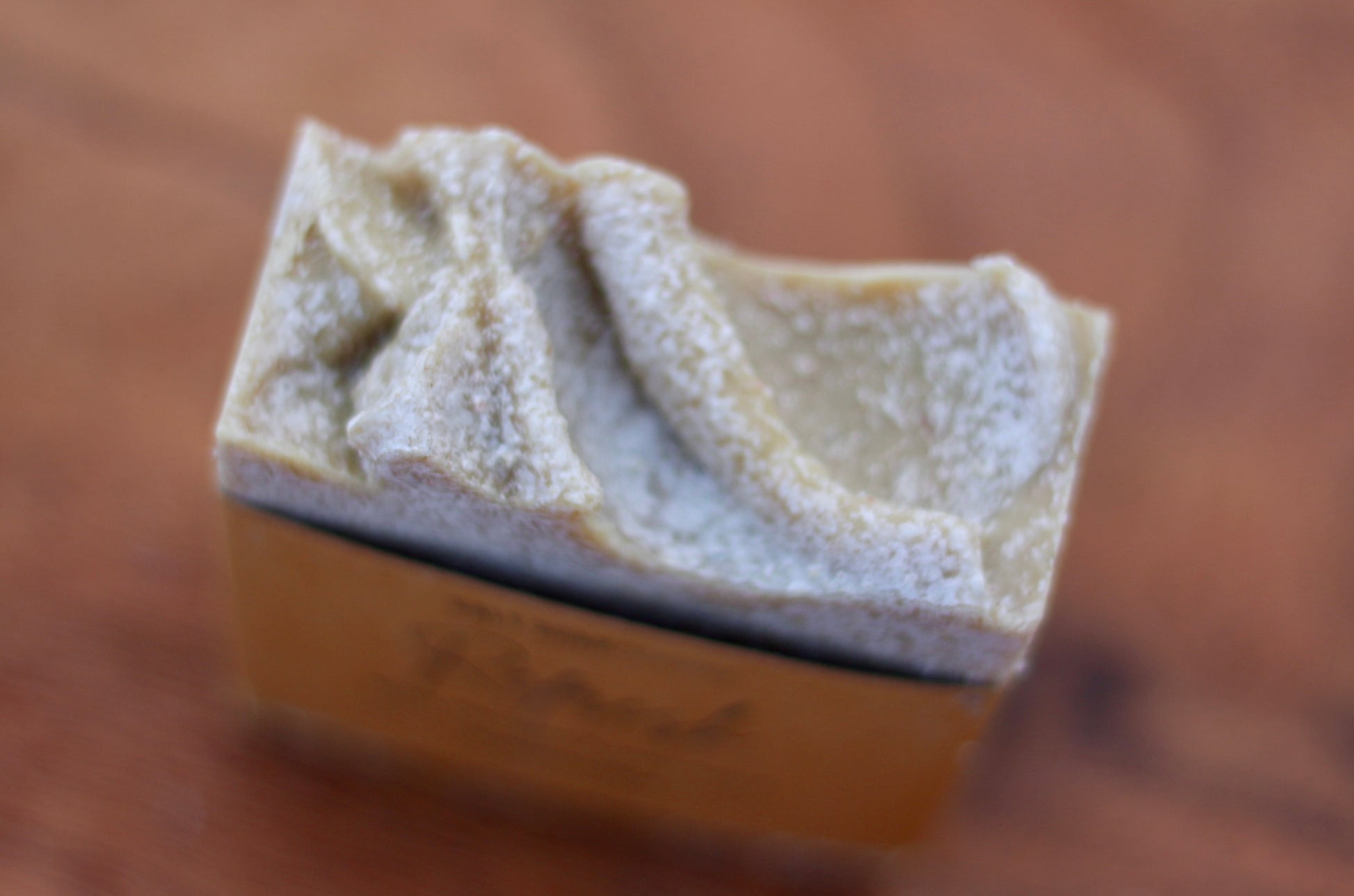 Refresh All-Natural Handmade Pink Himalayan Salt Soap Top View