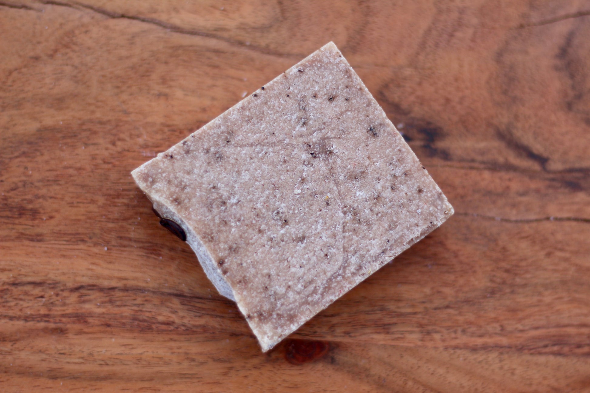 Coffee Scrub All-Natural Handmade Salt Soap No Label 