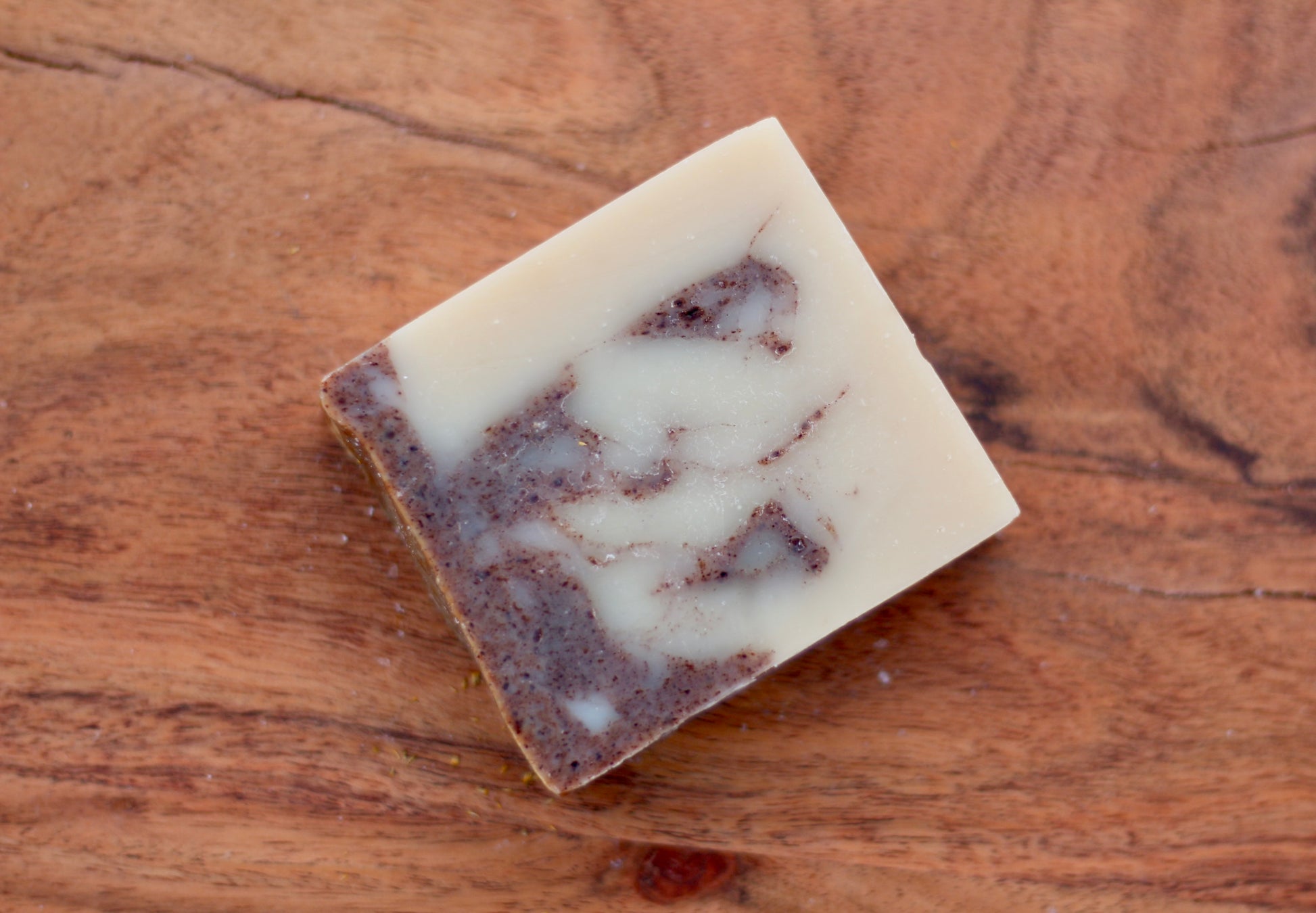 Cinnamon Roll All-Natural Handmade Tallow Soap No Label Front View