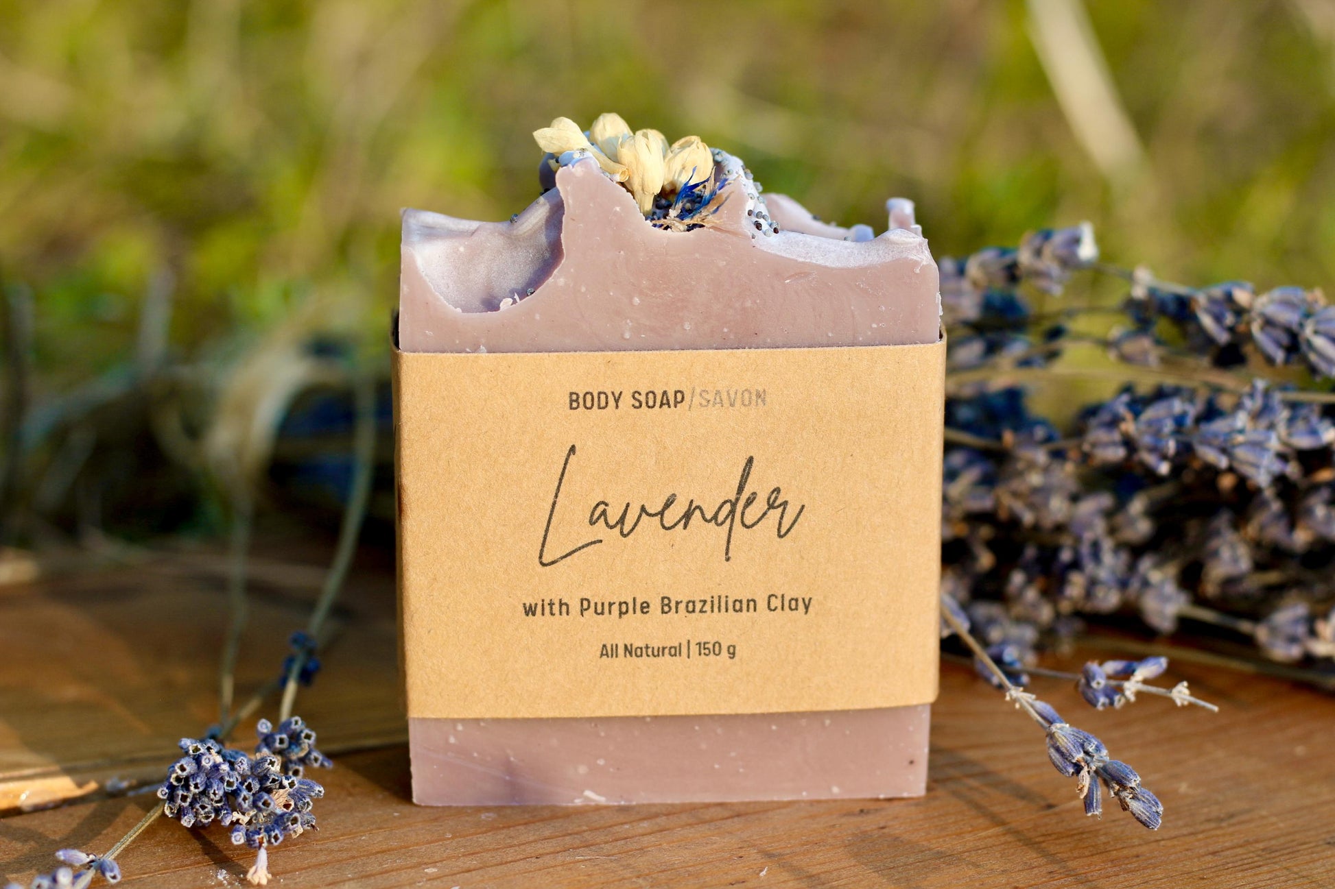 Lavender Soap | All Natural, Handmade in Canada | Tallow-based Soap