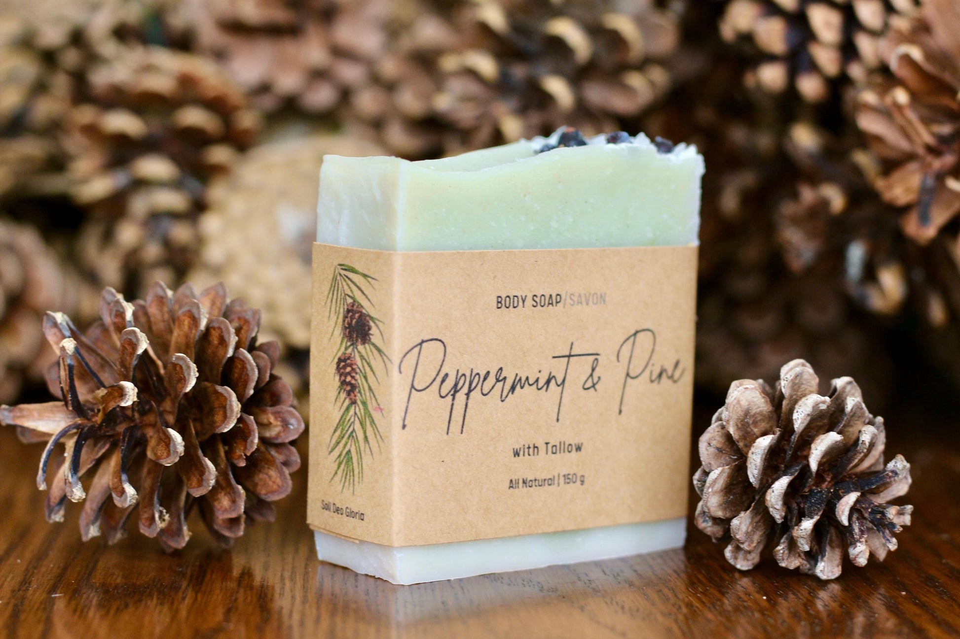 Peppermint & Pine Soap